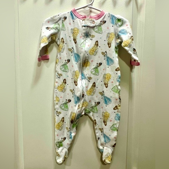 Lulu Bebe Girl Princess Footies